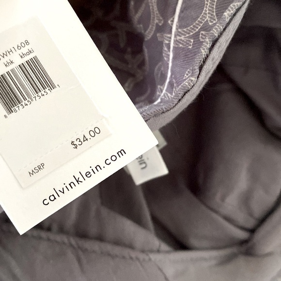 Calvin Klein Hat Cap Women’s Set of 2 Gray and Brown - Picture 11 of 11